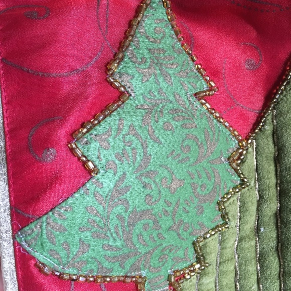 Pier 1 imports Christmas table runner. - Picture 8 of 15